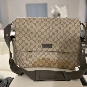 Gucci diaper bag